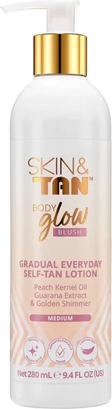 Losion për nxirje Skin&Tan Body Glow Gradual, 280 ml