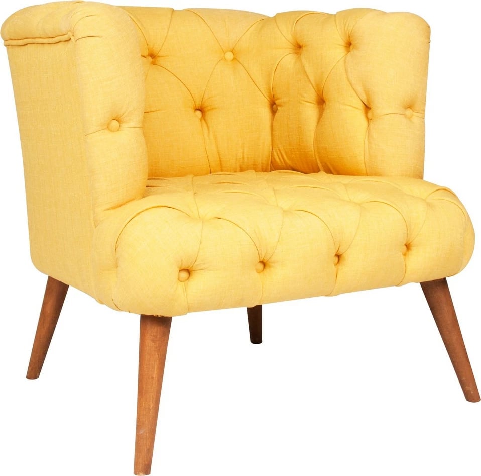 Karrige Wing Atelier del Sofa, West Monroe, e verdhë