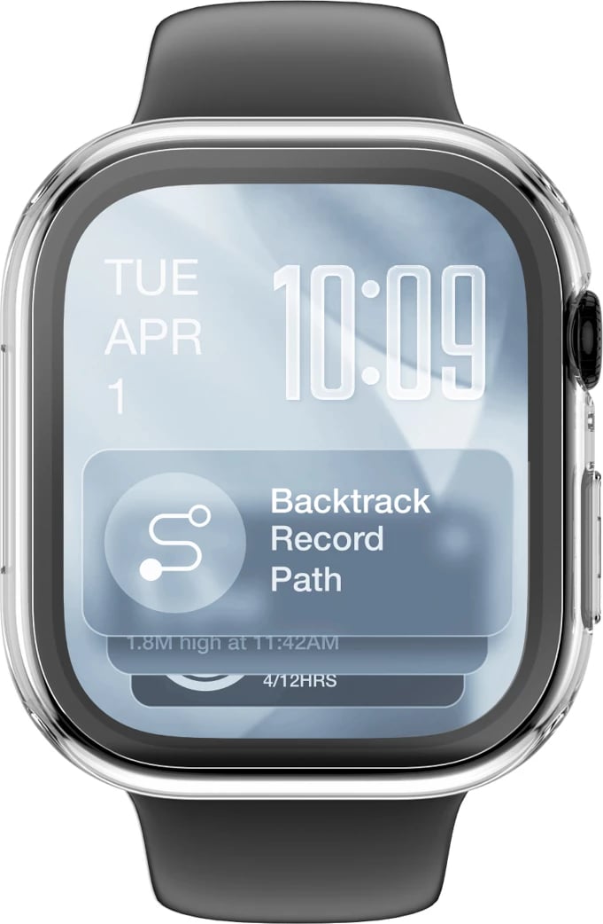 Mbështjellës me xham mbrojtës për Smartwatch, AmazingThing, Radix FullGuard, për Apple Watch Series 11 46mm, xham i temperuar 9H, ultra i hollë, transparent