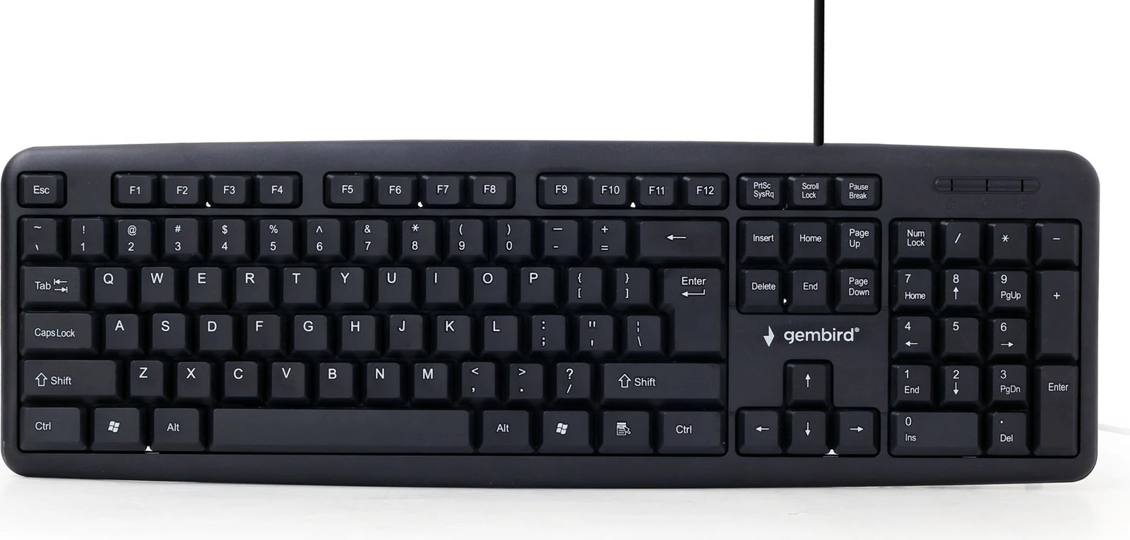 Tastierë GEMBIRD, e zezë