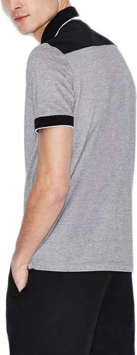 Polo për meshkuj Armani Exchange, e zezë
