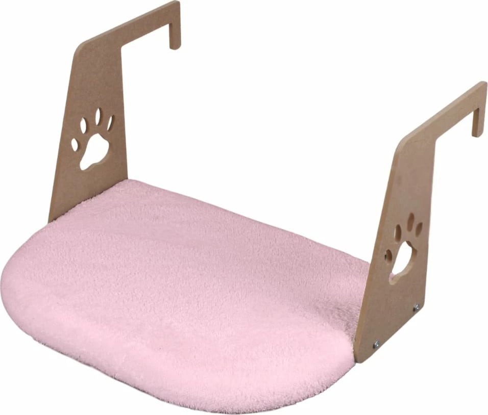 Shtrat për mace Riana, rozë, Paws & Whiskers