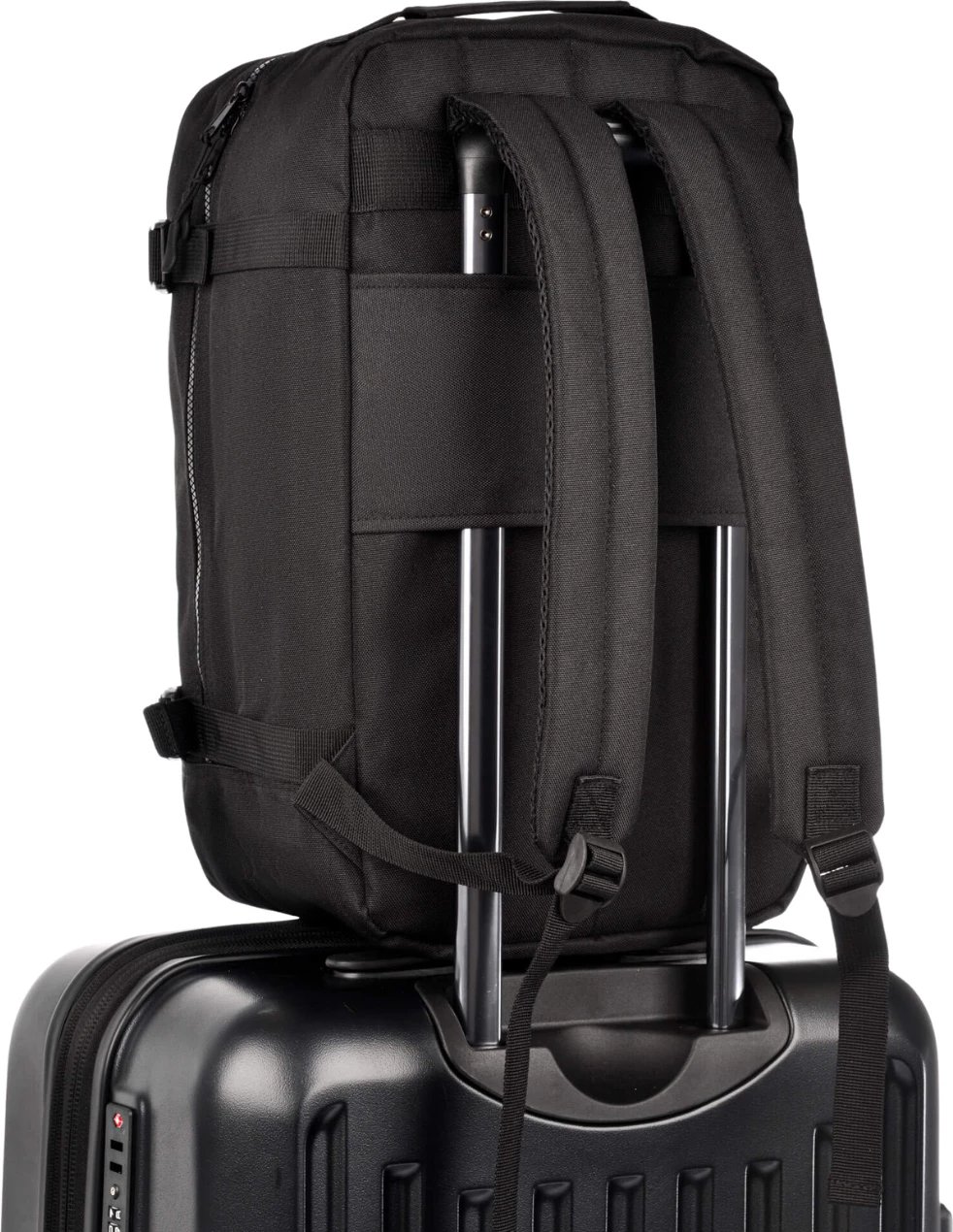 Çantë shpine Meteor unisex, e zezë Çantë shpine Meteor unisex, e zezë