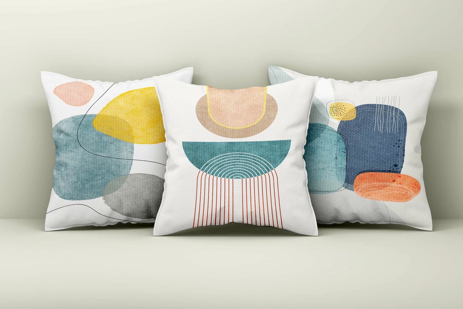 Set mbulesash për jastëkë (3 copë), dizajn Aberto, Asr_plw25 - 44