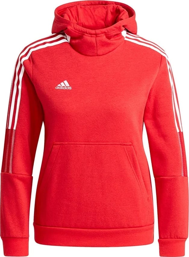 Duks Adidas Tiro 21 me kapuç, e kuqe