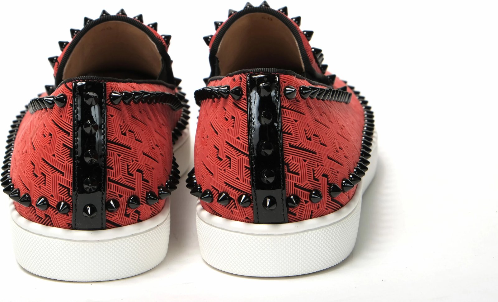 Këpucë për meshkuj Christian Louboutin, të kuqe / të zeza 