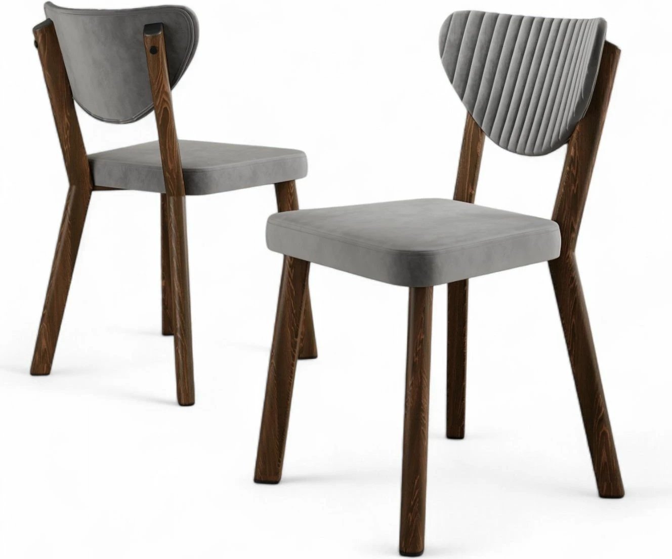 Set karrigesh (6 copë) Hanah Home, Arfe, gri, kafe