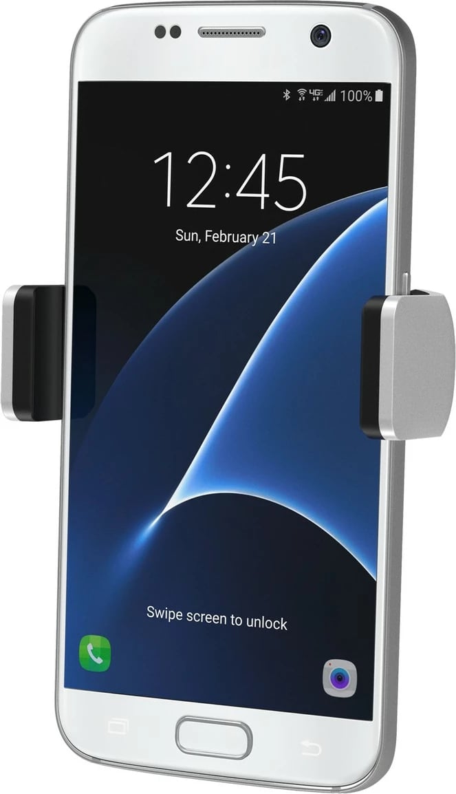 Mbajtës pasiv për celular Belkin F7U017bt, për veturë, i zi, argjendtë