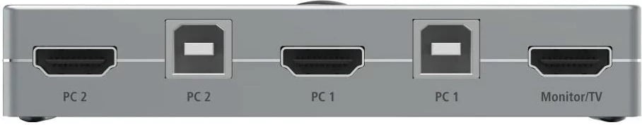 Switch KVM Hama, 3x HDMI, 3x USB-A, 2x USB 2.0