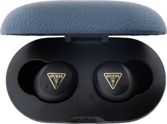 Kufje Bluetooth Guess GUTWSPGTSPSB TWS me dokim, Kaltër Kufje Bluetooth Guess GUTWSPGTSPSB TWS me dokim, Kaltër