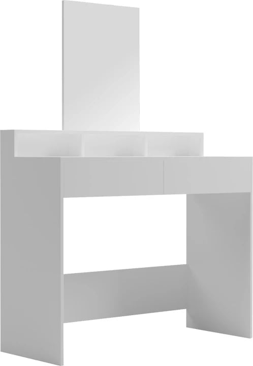 Tavolinë grimimi Frentsel, ngjyrë e bardhë, 100x40x140cm