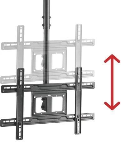 Mbajtëse universale për monitor LED LCD me ekran OLED QLED për montim në tavan 23-100" max. 50 kg Max VESA 600x400