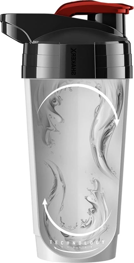 Bidon shaker NO10, i bardhë
