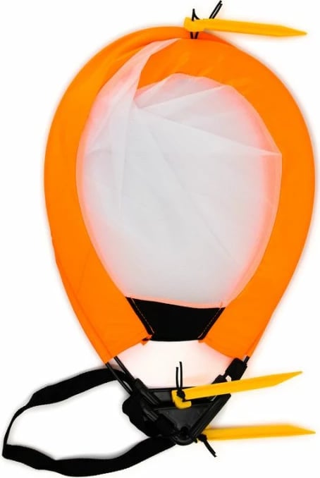 Portë trajnimi pop-up Yakimasport, portokalli