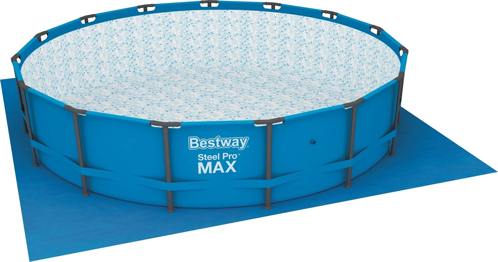 Pëlhurë mbrojtëse për pishinë Bestway 7098.654, 4.88m x 4.88m, Blu