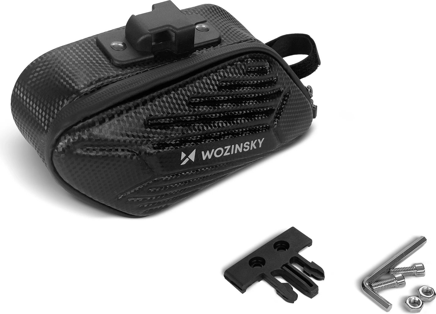 Çantë biçiklete Wozinsky WBB27BK, 1.5L, e zezë, waterproof Çantë biçiklete Wozinsky WBB27BK, 1.5L, e zezë, waterproof