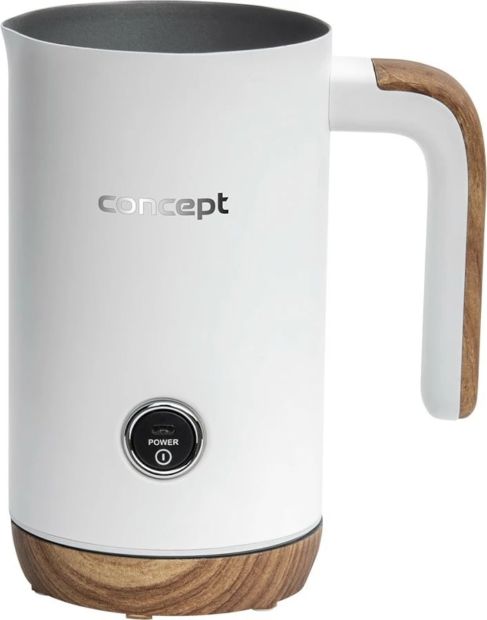Spumatore qumështi Concept NM4100 NORDIC, 240 ml, Bardhë/Dru