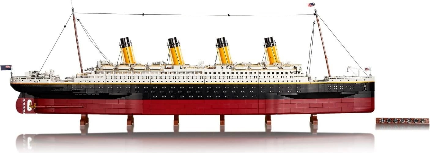 Set LEGO Titanic, 10294, për të rritur, 9090 pjesë