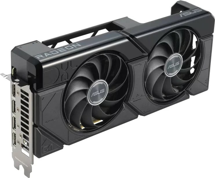 Kartelë grafike ASUS Dual RX7700XT-O12G, Radeon RX 7700 XT, 12 GB, GDDR6, PCI Express 4.0, e zezë