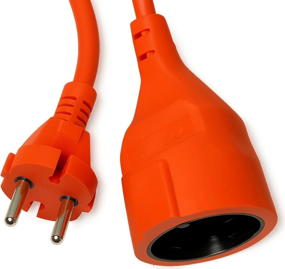 Zgjatues elektrik VERTEX PZO30M2x1,0mm, 30m, portokalli