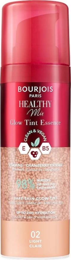 Essencë për fytyrë Bourjois Healthy Mix Glow Tint Essence për femra 02 Light 30ml