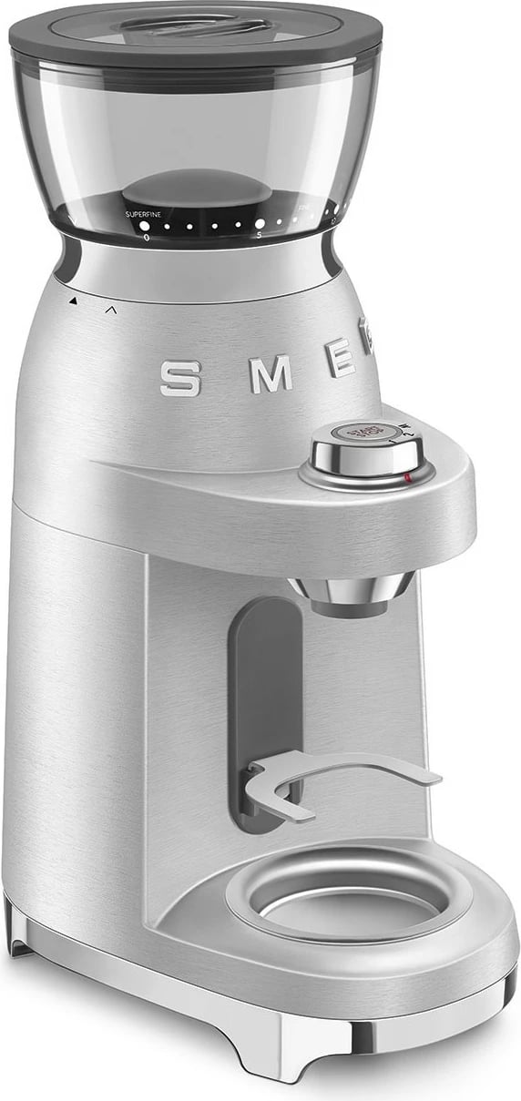 Mulli kafeje SMEG CGF02SSEU, 150W, inox