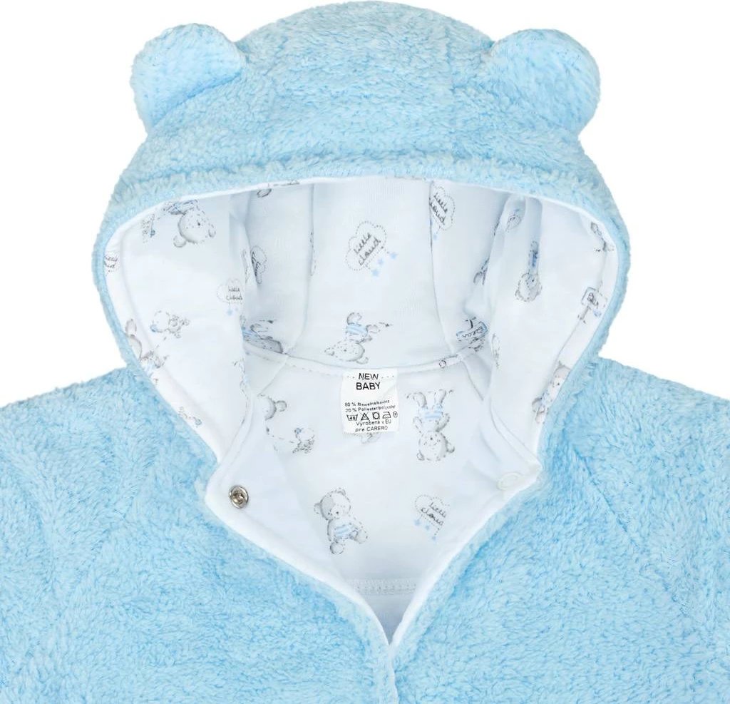 Pallto dimri bebe, NEW BABY Nice Bear, madhësi 68 (4-6 muaj), blu