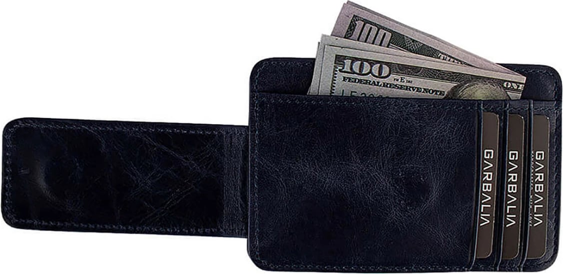 Portofol për burra, Zoozie Bags Pisa, ngjyrë kaltër e errët