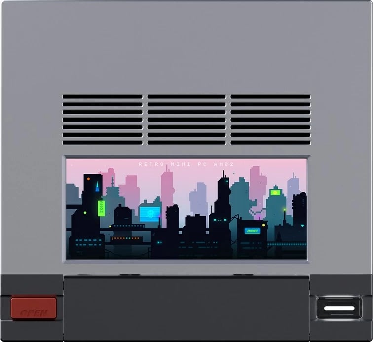 Kasë mini PC AYANEO Mini PC AM02, Ryzen 7, 32GB RAM, 1TB SSD, Gri