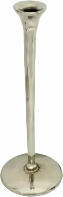 Mbajtëse qiriri KARTIO, alumin, ngjyrë argjendi, 11x11x31cm