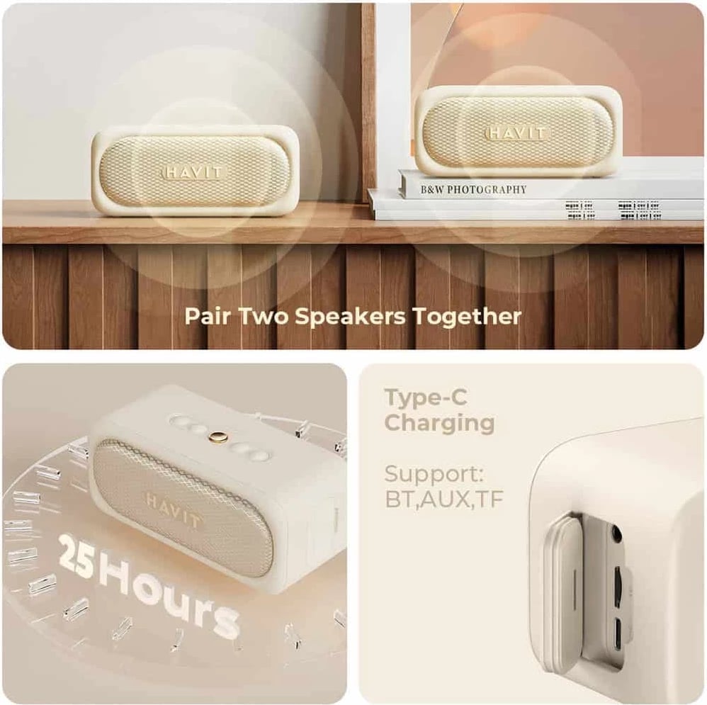 Altoparlant HAVIT SK905BT (Bezhë)