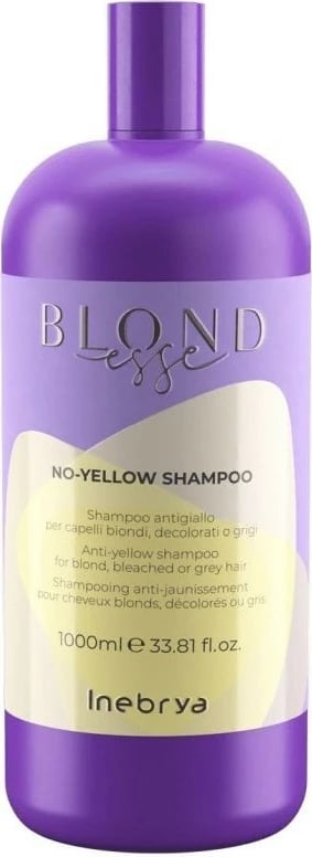 Shampon për flokë Inebrya No-Yellow, 1000 ml