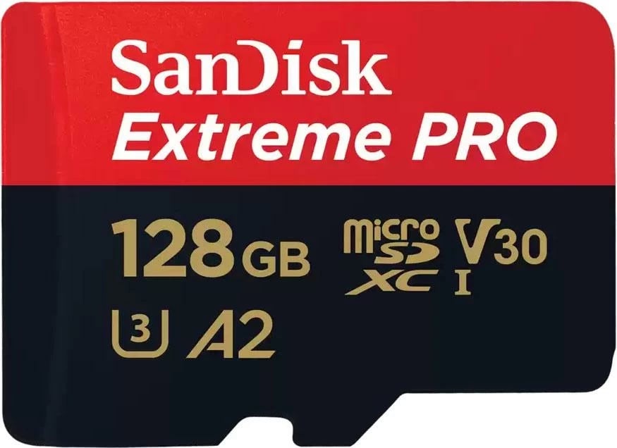 Kartë memorie microSD Sandisk Extreme PRO, 128GB