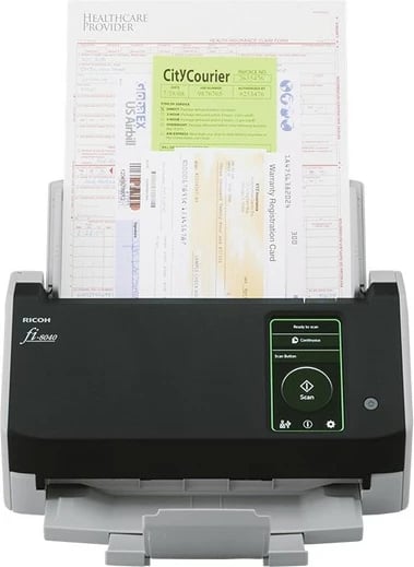 Skaner Ricoh fi-8040, 210 x 297 mm, 600 x 600 DPI, 24 bit, 8 bit, 40 ppm, 80 ipm Skaner Ricoh fi-8040, 210 x 297 mm, 600 x 600 DPI, 24 bit, 8 bit, 40 ppm, 80 ipm