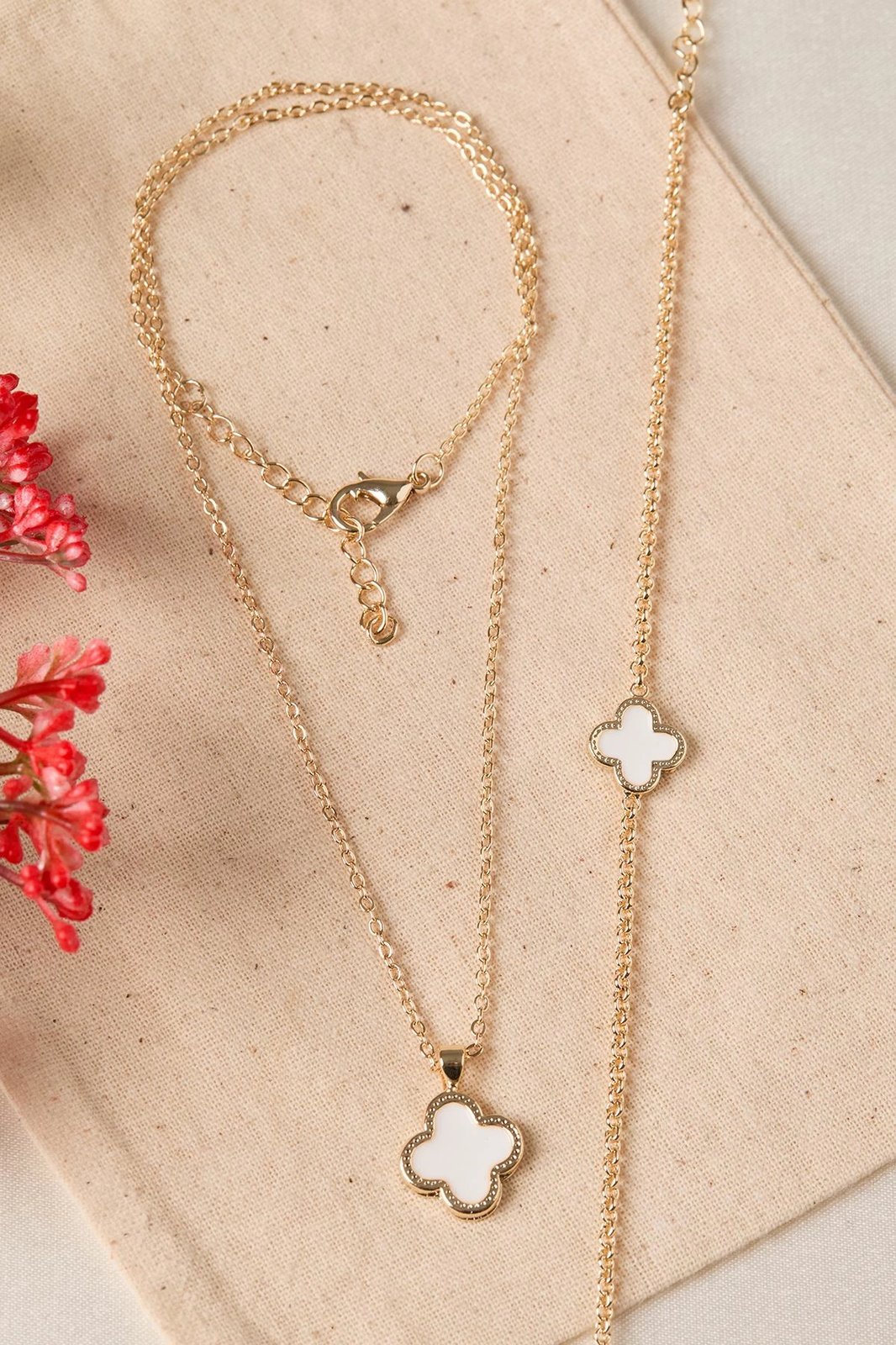 Set varëse dhe byzylyk metalik, ngjyrë ari, Elika, CSET9919