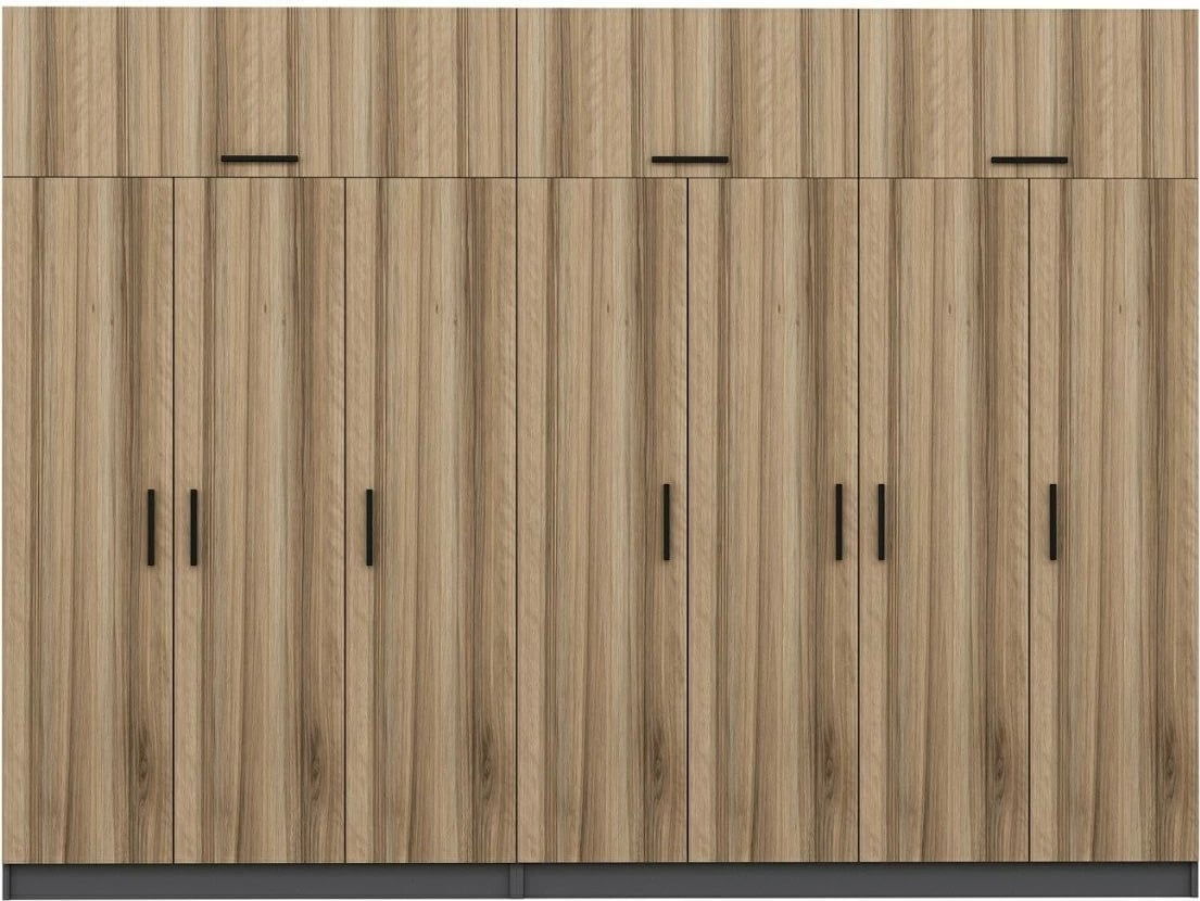 Dollap rrobash, ngjyrë arre, Skye Decor, 5296