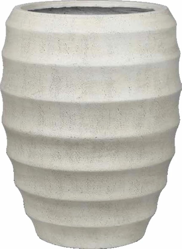 Vazo FLORRA, 50.7x50.7x67.7cm, MgO, gri e çelët