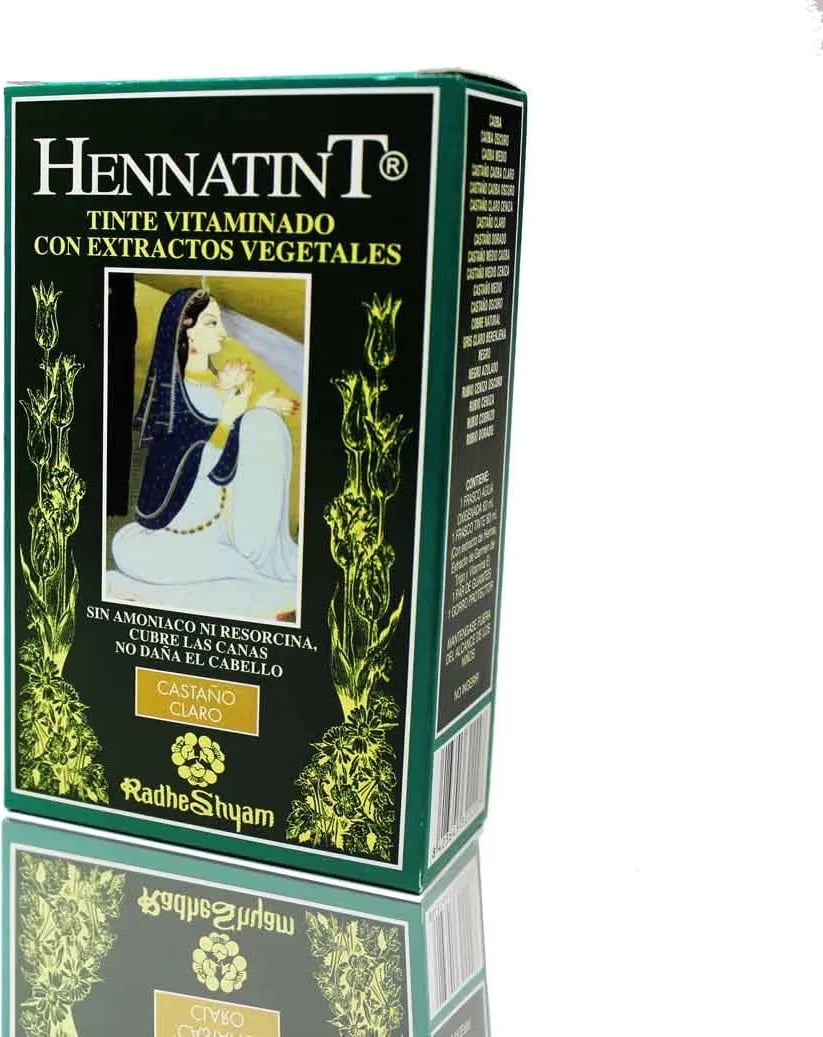 Ngjyrë flokësh, RADHE, Hennatint Castaño Claro, unisex, 120ml