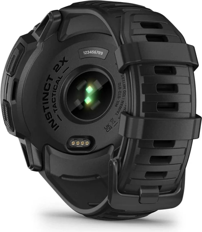 Smartwatch Garmin Instinct 2X Solar Tactical Edition, 50mm, GPS, Ekran me prekje, i zi