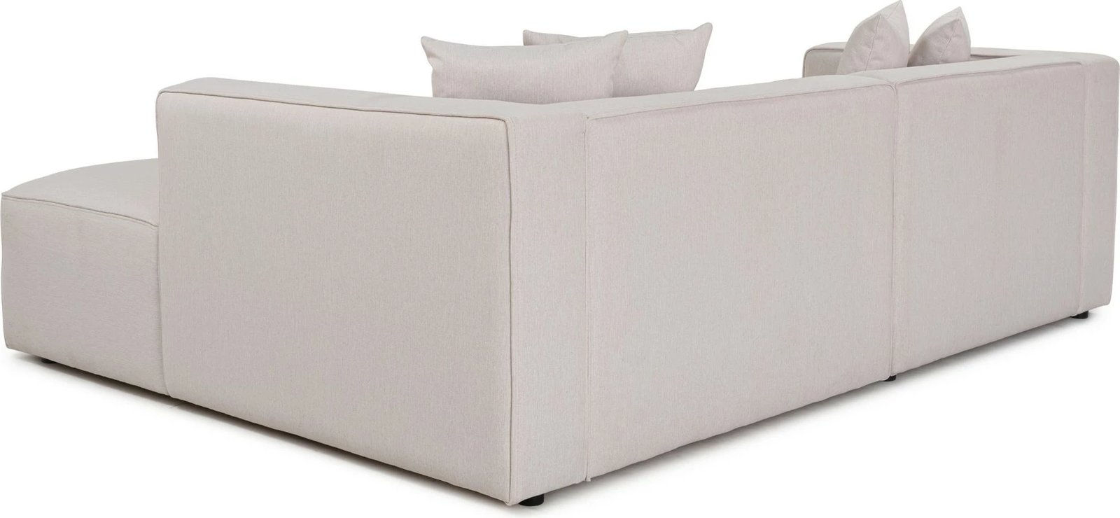 Këndore Mora XL, kënd i majtë, ngjyrë ecru