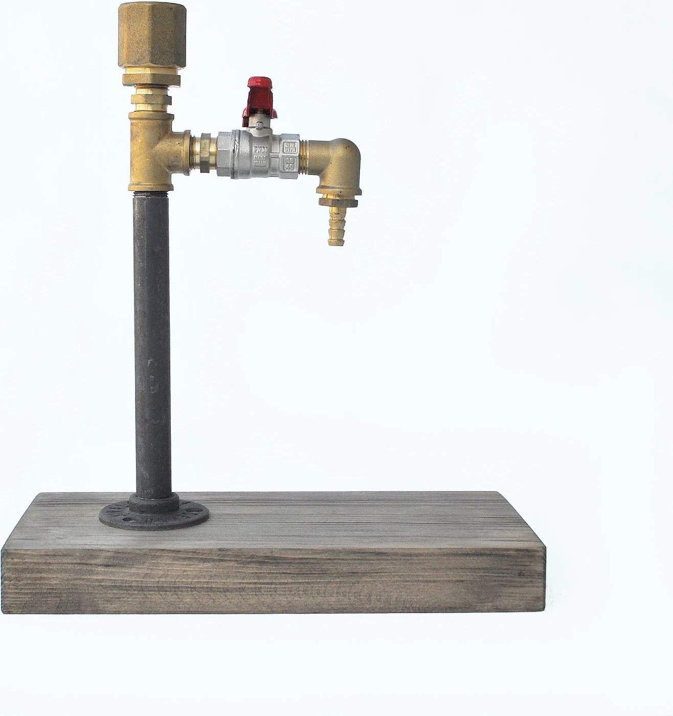 Dispenser pije, ngjyrë arre dhe ari, Skye Decor, Dsp003