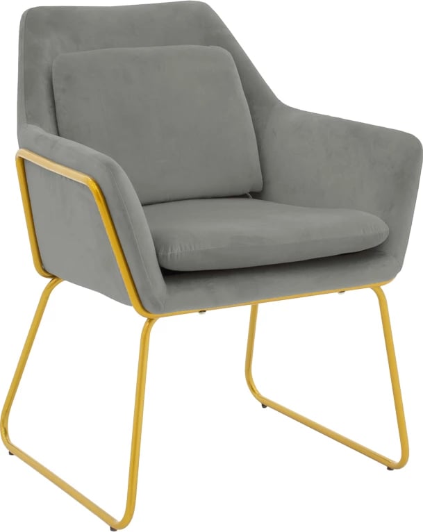 Karrige Mira, gri-ari, 65x69x86cm