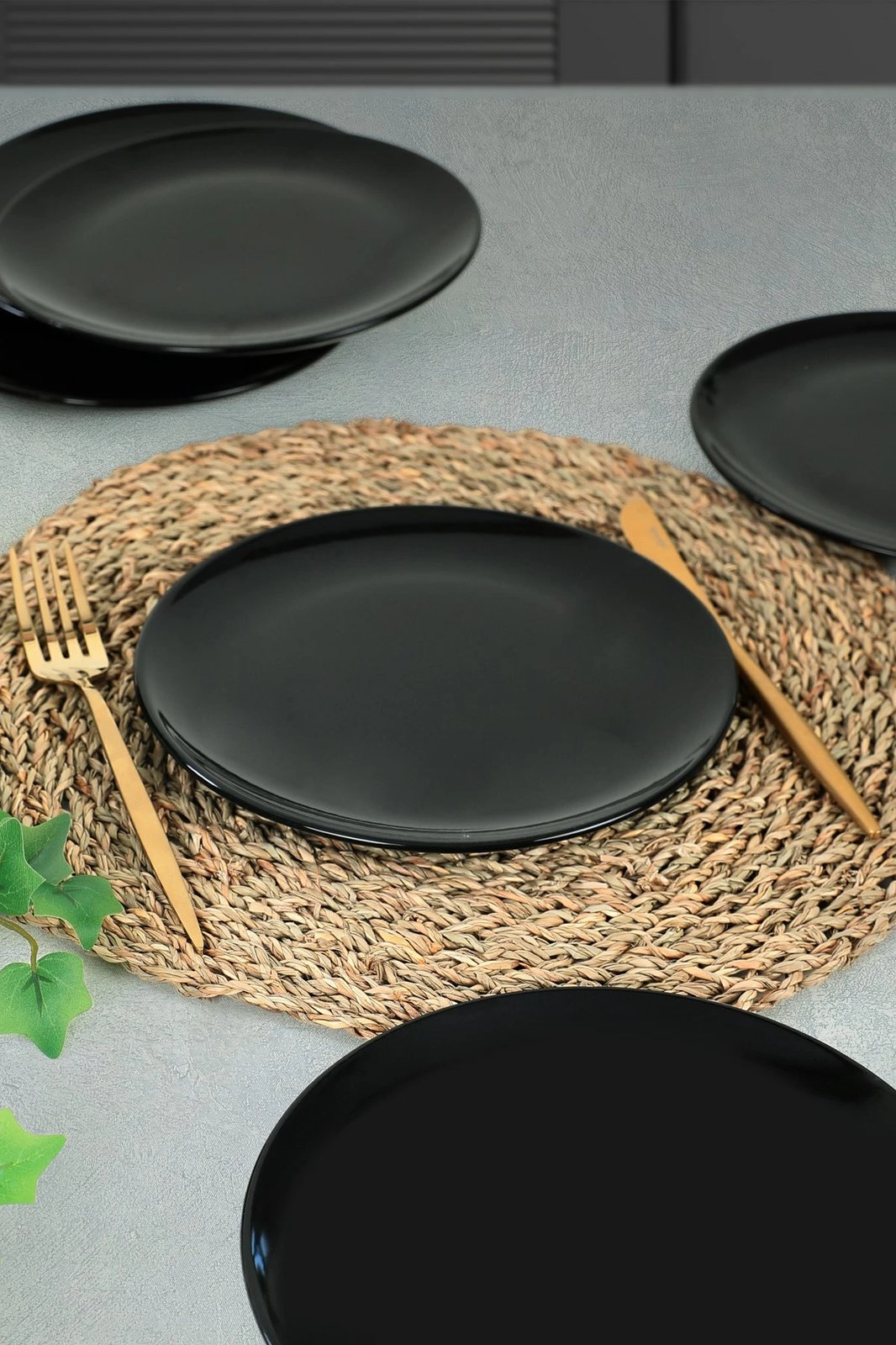 Set pjatash ëmbëlsirash qeramike (6 copë), Hermia Concept, ST025006F650A000000MASD400