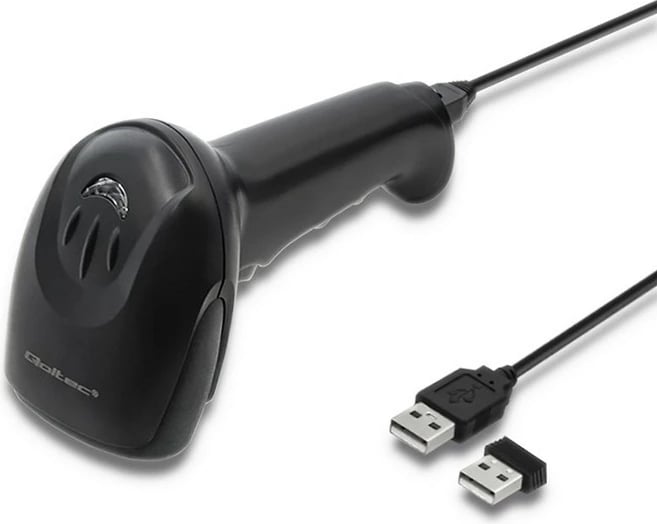 Lexues barkodash pa tela Qoltec 50868, 1D/2D, i zi