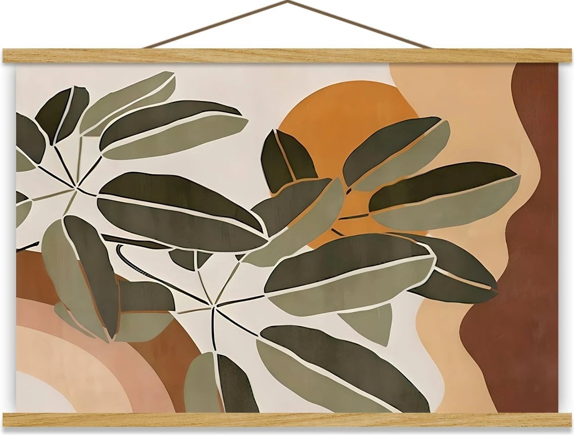 Pikturë dekorative me kornizë, shumëngjyrëshe, Wallity MRG10, 50x70cm