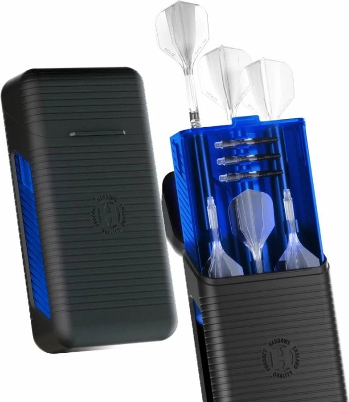 Kutí për shigjeta Harrows, kaltër