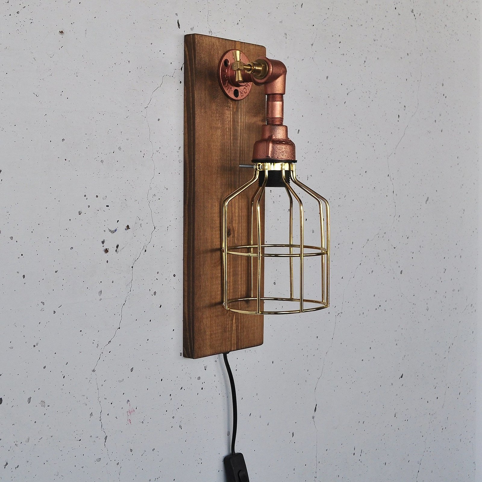 Llambë muri Opviq, dru dhe ari rozë, Pp168