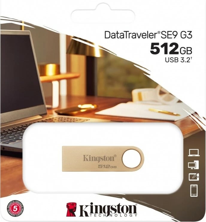 Pendrive Kingston DataTraveler SE9 G3 512GB, Ari
