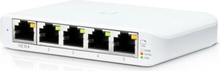 Switch UBIQUITI UniFi USW-FLEX-MINI, 5 porte, i bardhë