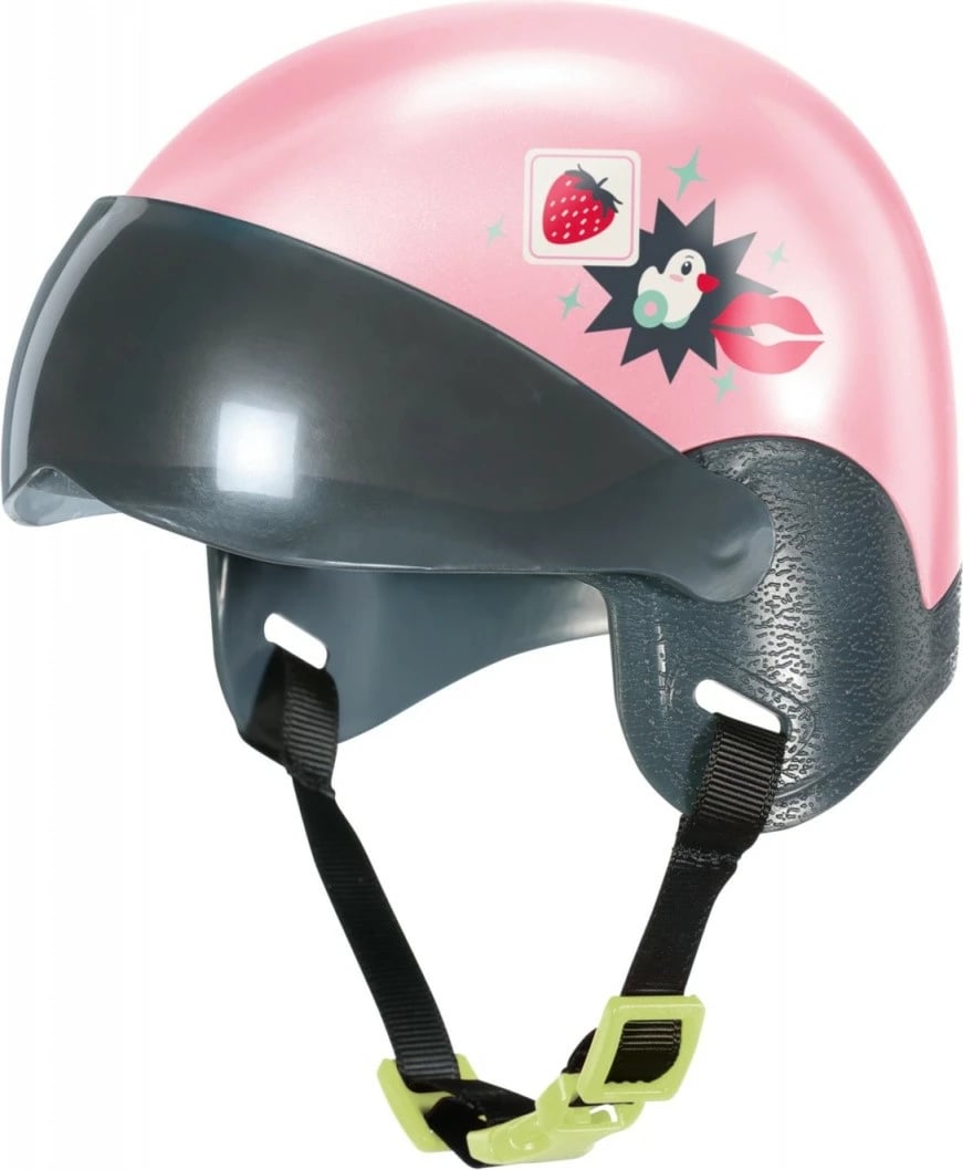 Helmetë për kukull Baby Born E-Scooter 43 cm, 835937-116724, rozë/zezë
